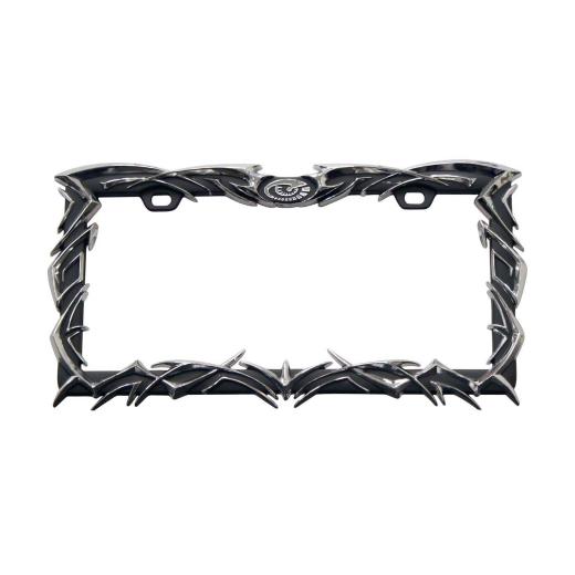 Pilot Tribal Flame License Plate Frame